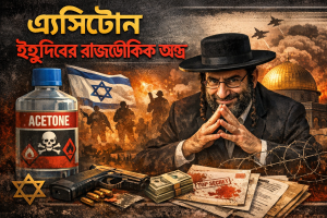 অ্যাসিটোনঃ ইহুদীদের রাজনৈতিক অস্ত্র 
