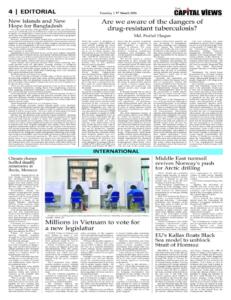 Are we aware of the dangers of drug-resistant tuberculosis?