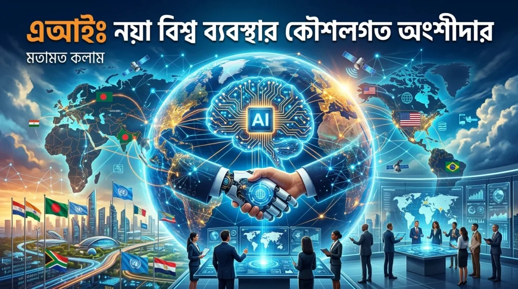 এআইঃ নয়া বিশ্ব ব্যবস্থার কৌশলগত অংশীদার
